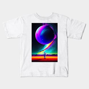 Lunar Landscape Kids T-Shirt